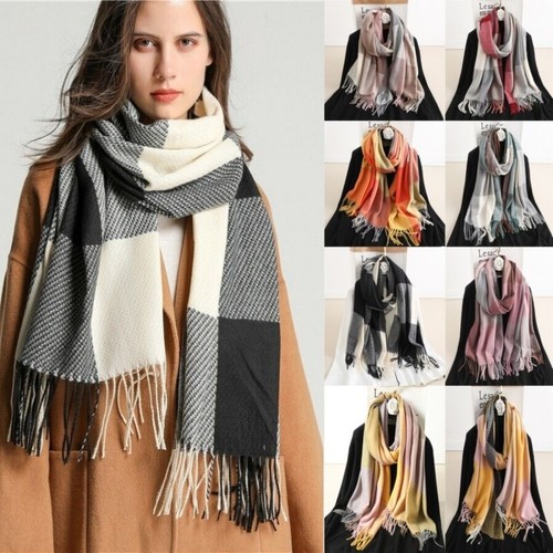 Cashmere blend scarf - blend, women