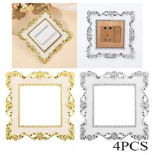 4x Resin Single Light Switch Cover Surround Socket Finger Elegant Plate Panel