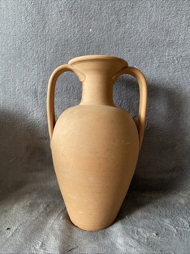 Vintage terracotta urn amphora - vintage,