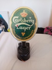 Vintage  Carlsberg BEER PUMP/FONT /MAN CAVE