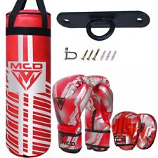 Punch Bag Boxing Set 4ft 5ft Heavy UnFilled MMA Punching Kick Gym Exercise