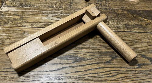 Vintage wooden single cog - single,