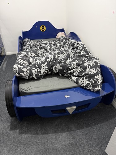 Kids car bed - kids, shelved