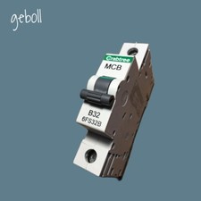 CRABTREE 6FS32B MCB CRABTREE 32 AMP MCB 1P 32A B32 6FS32B