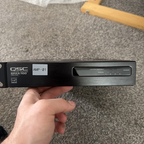 Qsc spa4 100 four channel - spa4-100, four-channel