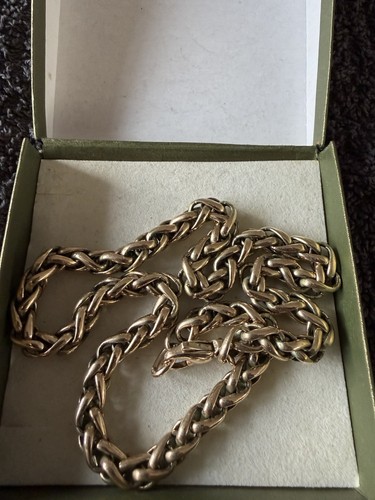 9ct gold heavy - heavy, necklace