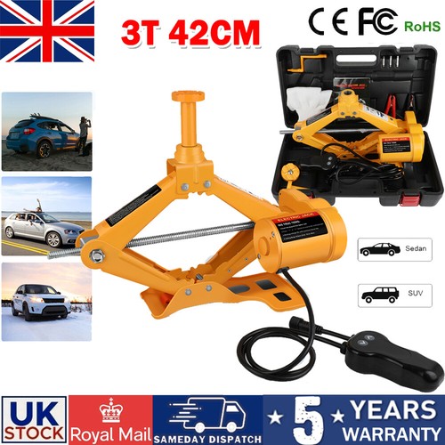 Electric car scissor jack - 3t,