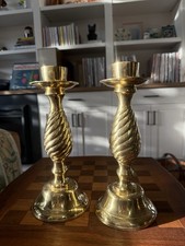 Vintage Set of 2 Tall Solid