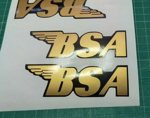 Bsa tank decal logo stickers - bsa,