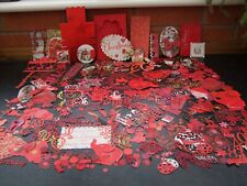 Diecut 250+ card making toppers embelishments scrapbooking craft bundle clearout