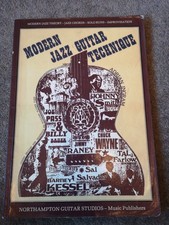 Modern Jazz Guitar Technique by Adrian Ingram - guitar tuition book