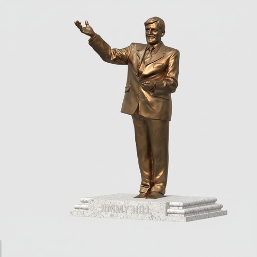 Jimmy hill statue coventry - jimmy,