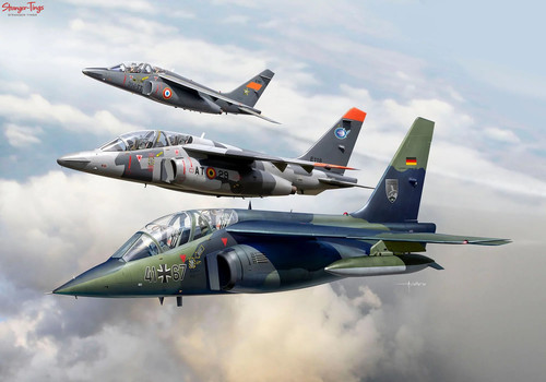 Revell french alpha jet - revell,