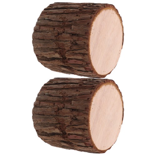 2pcs wood stump centerpiece - stump,