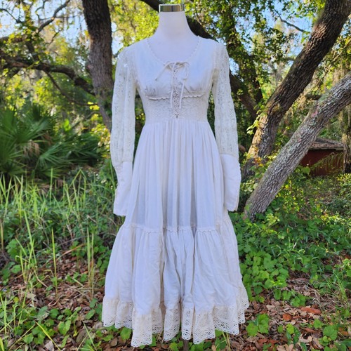 Vintage gunne sax cotton lace - vintage,