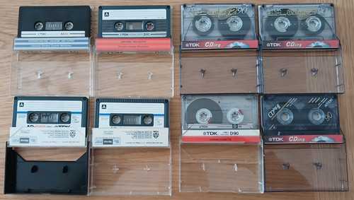 Tdk cassette tapes - tdk, (5