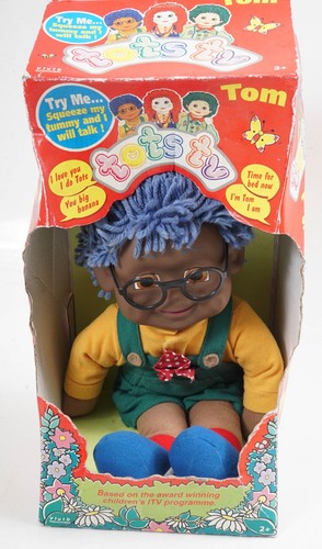Tots tom talking plush doll - tv,