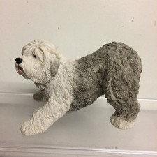 Old English Sheep Dog Resin