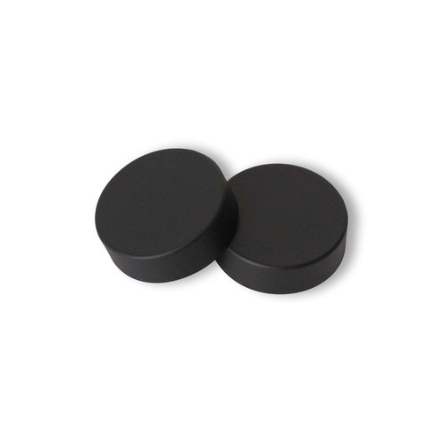 Matt black cover caps - cover,