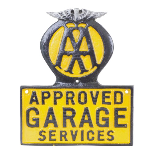 Cast iron approved garage - cast, aa
