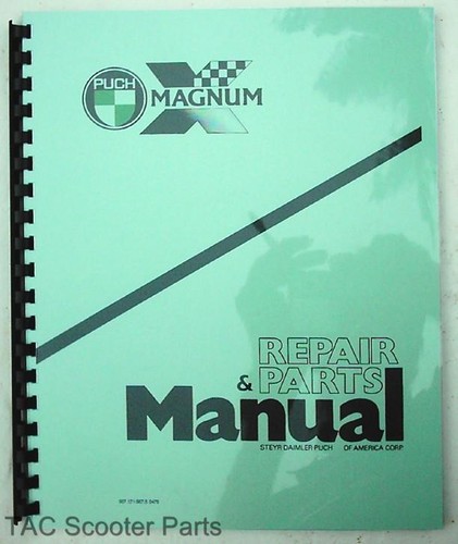 Puch magnum moped service - x,