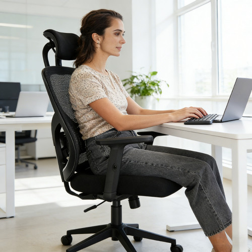 Ergonomic desk chair - ergonomic, +