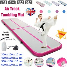 3/4/5/6m Inflatable Air Mat Track Tumbling Gymnastics Tumble Mats with Air Pump
