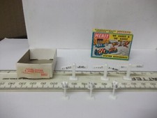 MERIT RAILWAY ACCESSORIES  EXCELLENT  - VERY GOOD BOX - LEVEL SIGNS & MILE POSTS
