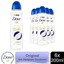 Dove Advanced Care Antiperspirant 72H Protection Deodorant 200ml, 6 Pack