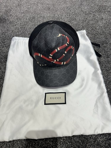Gucci supreme kingsnake cap - gucci,