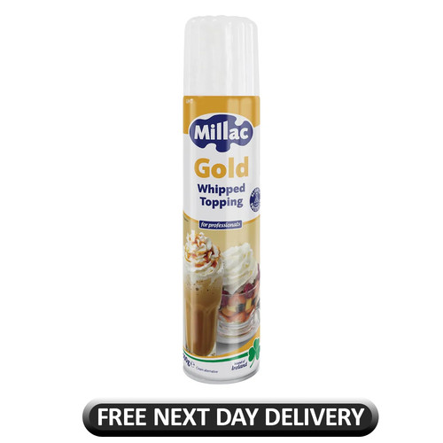 Millac gold whipped - millac, topping