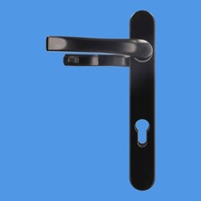 HOPPE  BLACK LEVER LEVER UPVC