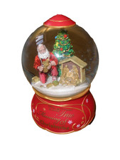 Thomas Kinkade The true meaning of Christmas snow globe