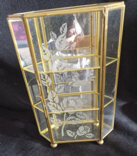 Brass & Glass Mini Curio