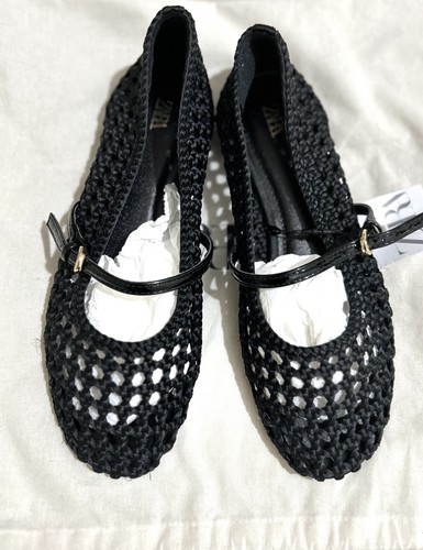 Zara braided black - , ballet