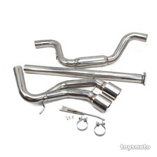 Rev9 Stainless Catback Muffler Delete Exhaust for Ford Focus ST 13-18 2.0L Turbo
