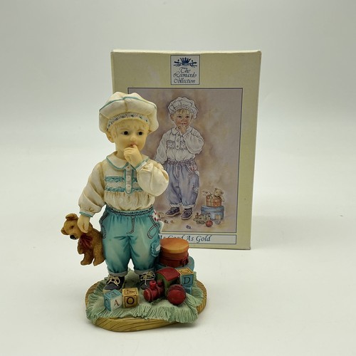 Good gold figurine - good,