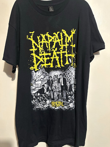 Napalm death band shirt - napalm, t-shirt