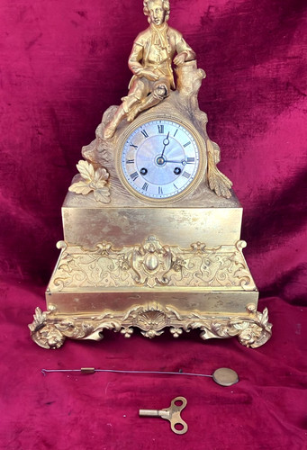 French antique gilt bronze - antique,