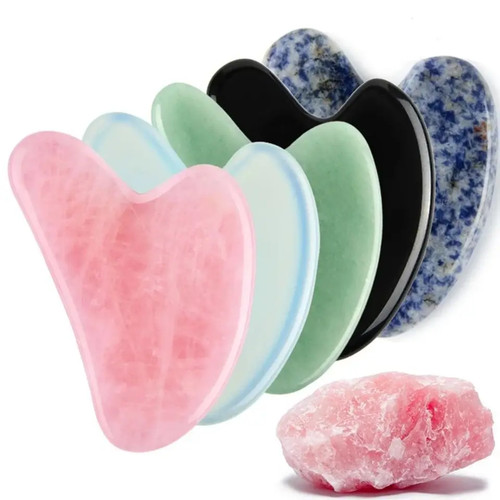 Natural jade gua sha - natural,