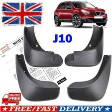 For Nissan Qashqai 2007-2013 J10 MUD FLAPS MUD SPLASH GUARDS FRONT AND REAR UK