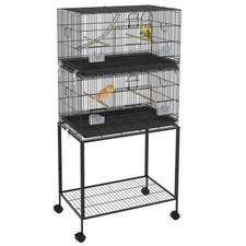 PawHut Two-Tier Bird Cage on
