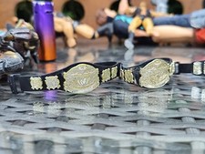 WWE Undisputed Championship Title 2000's Action Figure Belts (Lot Of 2)
