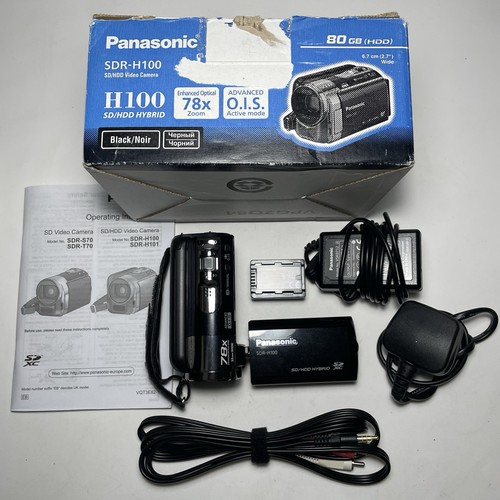 Panasonic sdr h100 80gb hdd - 80gb,