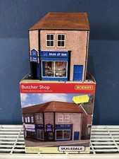 The Butchers Shop Isles and Son Hornby Trains Skaledale Buildings 00 Gauge