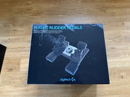 Logitech flight rudder - flight, pedals