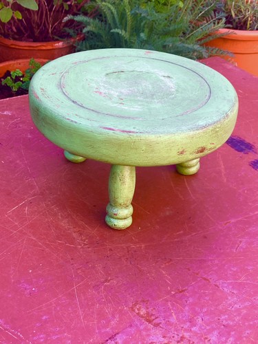 Vintage rustic painted wooden - vintage,