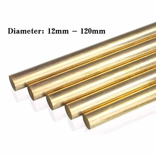 Brass solid round rod bar - round,