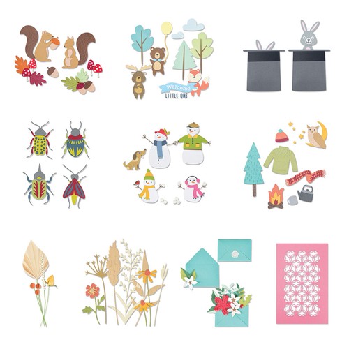 Animal flower metal cutting - animal,
