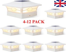Solar Post Cap Lights Outdoor